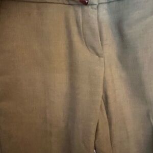 NWOT Ann Taylor tan work Pants - Classic Tailored Fit “Sophia”